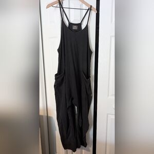 Free People FP Movement Hot Shot Onesie | Washed Black | Size Medium | EUC